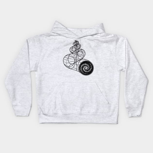 The structure of everything Kids Hoodie by Sadhakaya